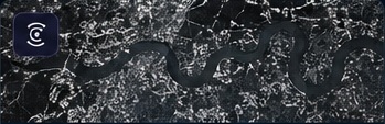 Generic synthetic geospatial project visual